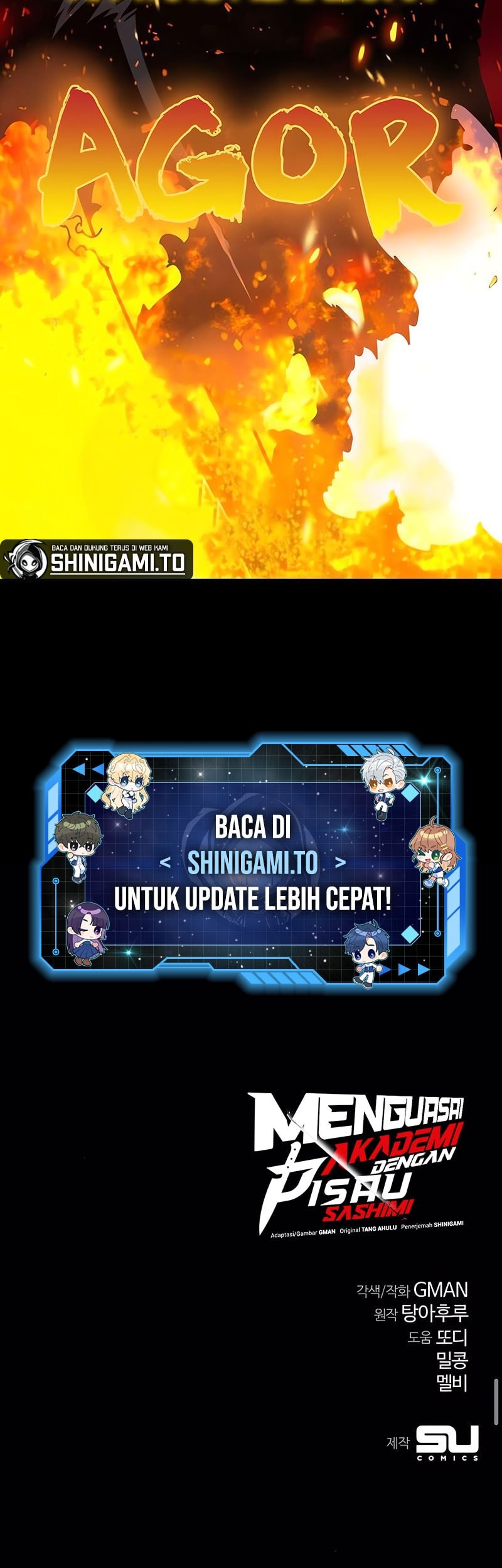 I Took over The Academy With a Single Sashimi Knife Chapter 45 Gambar 84