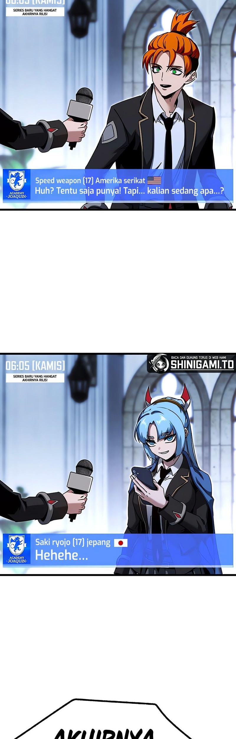 I Took over The Academy With a Single Sashimi Knife Chapter 46 Gambar 83