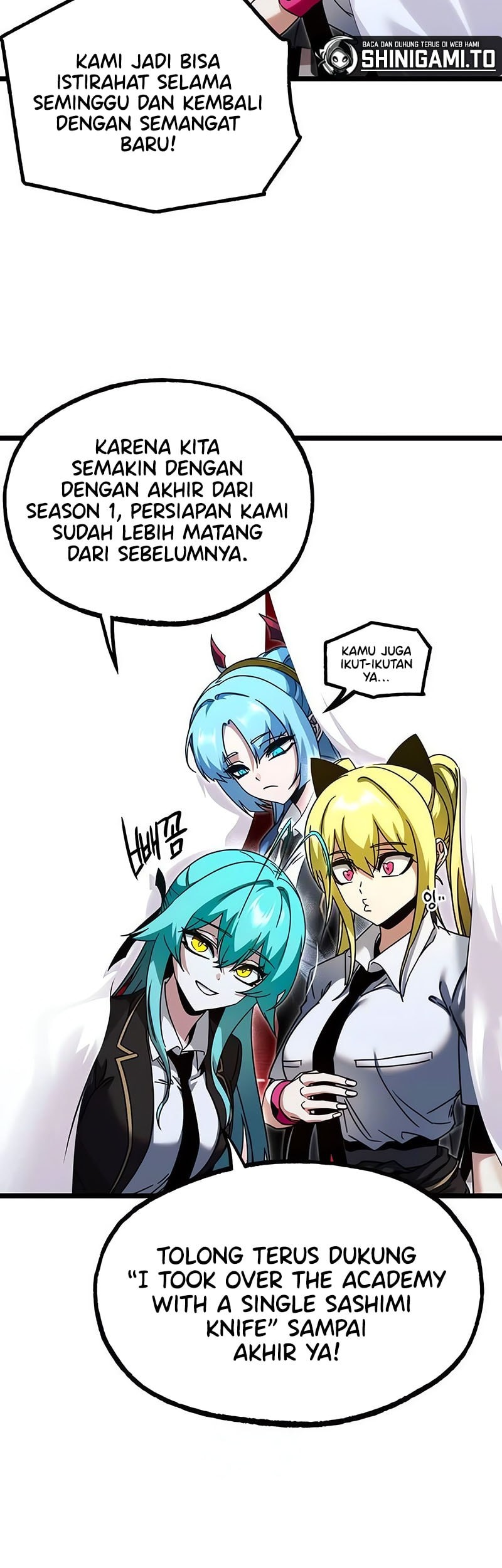 I Took over The Academy With a Single Sashimi Knife Chapter 47 Gambar 4