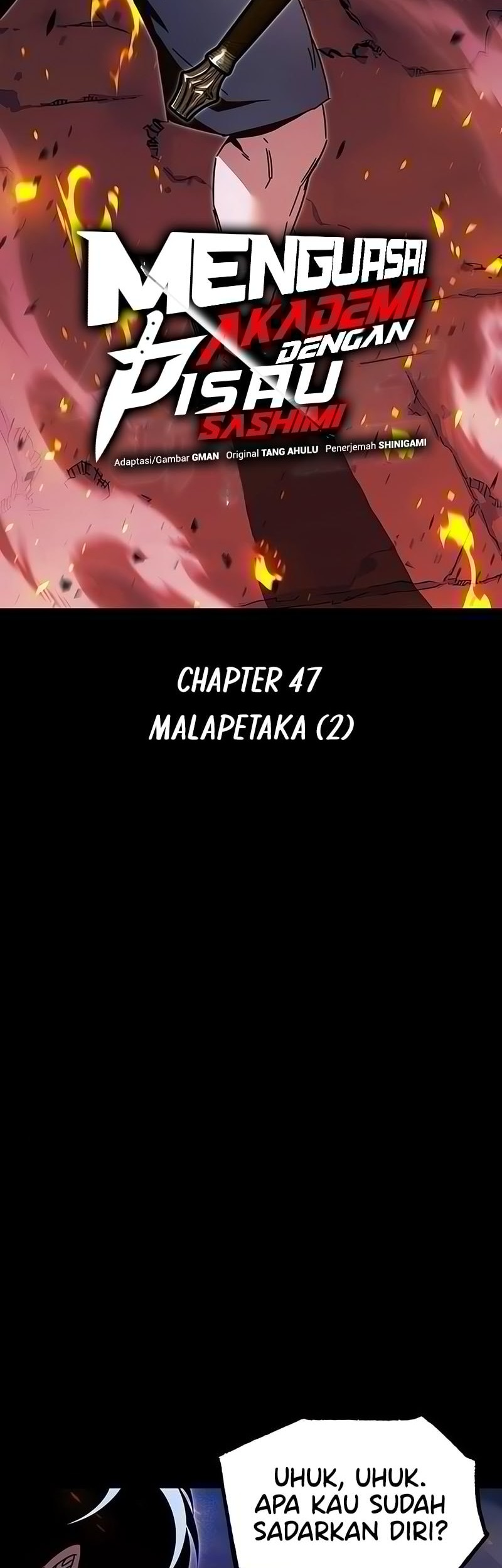 I Took over The Academy With a Single Sashimi Knife Chapter 47 Gambar 11