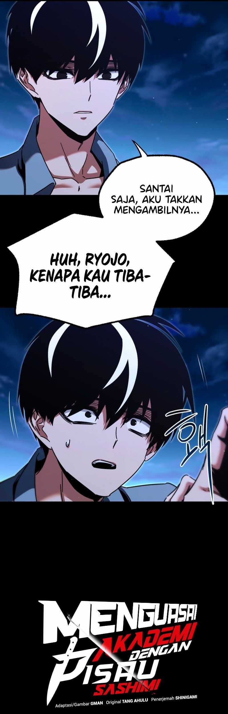 I Took over The Academy With a Single Sashimi Knife Chapter 49.5 Gambar 62