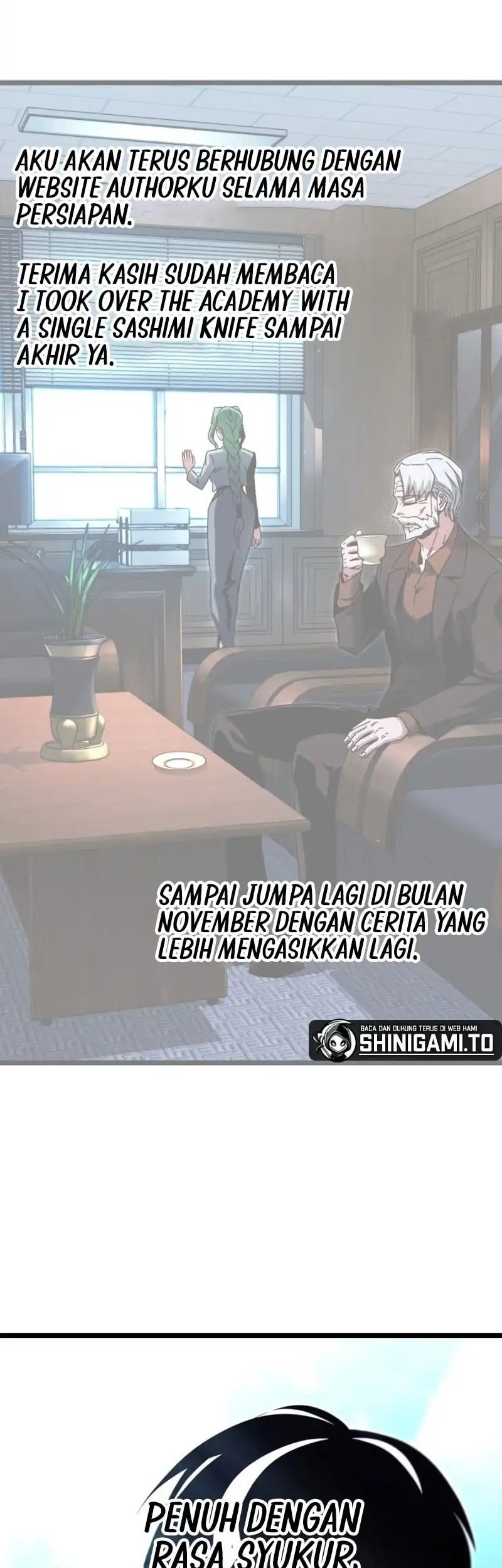 I Took over The Academy With a Single Sashimi Knife Chapter 49.6 Gambar 58