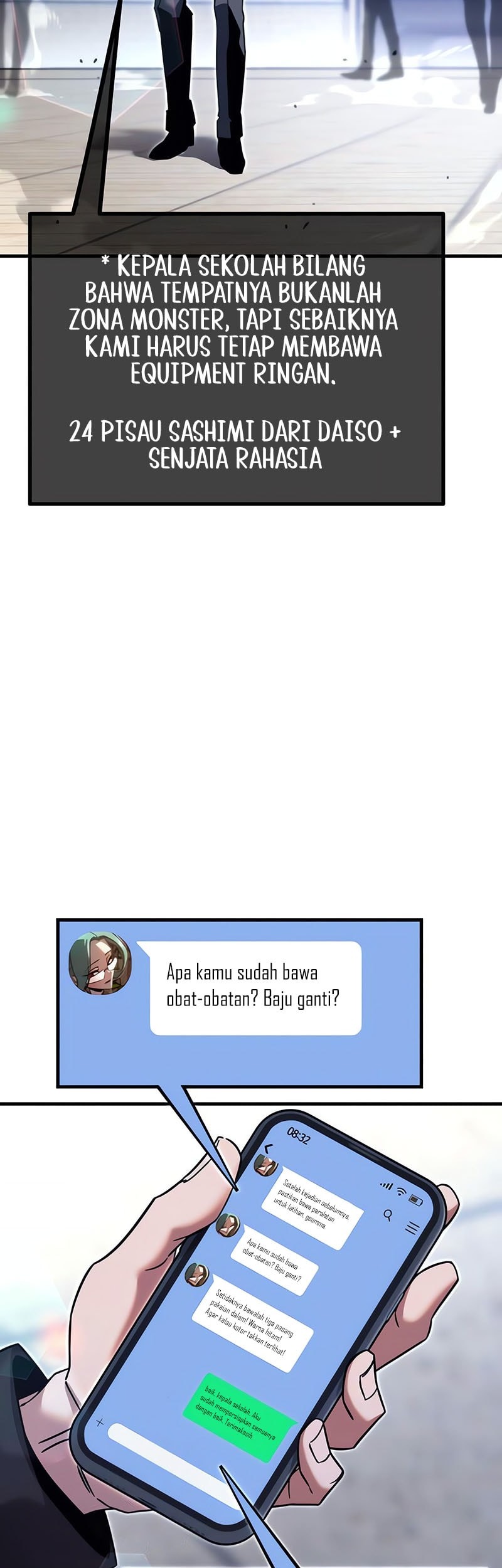 I Took over The Academy With a Single Sashimi Knife Chapter 40 Gambar 39