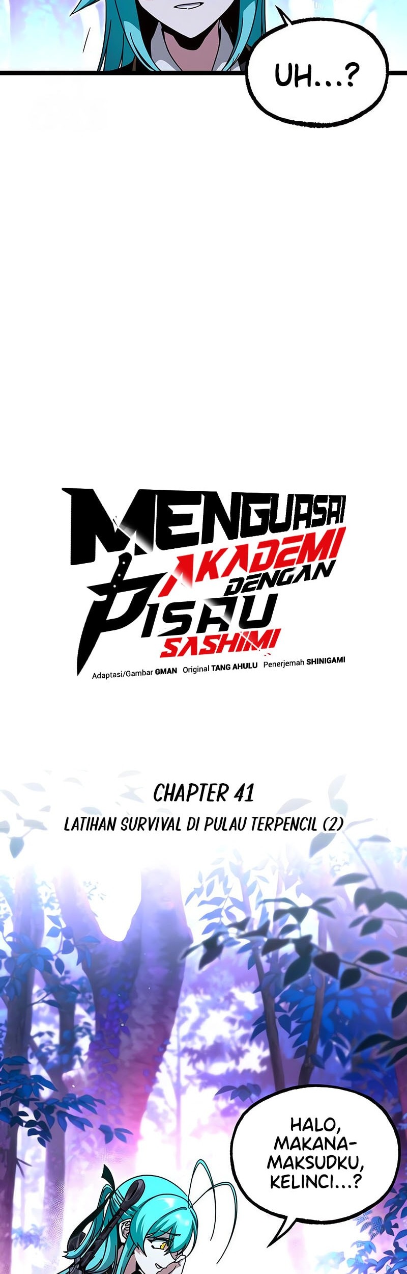 I Took over The Academy With a Single Sashimi Knife Chapter 41 Gambar 19