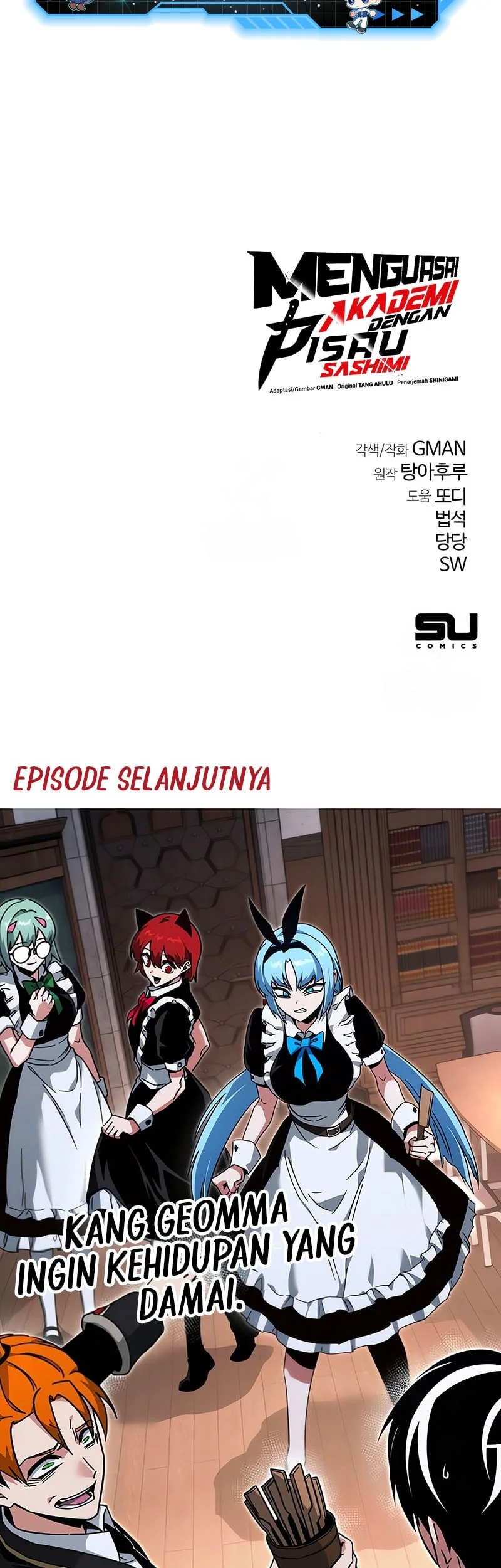 I Took over The Academy With a Single Sashimi Knife Chapter 55 Gambar 68