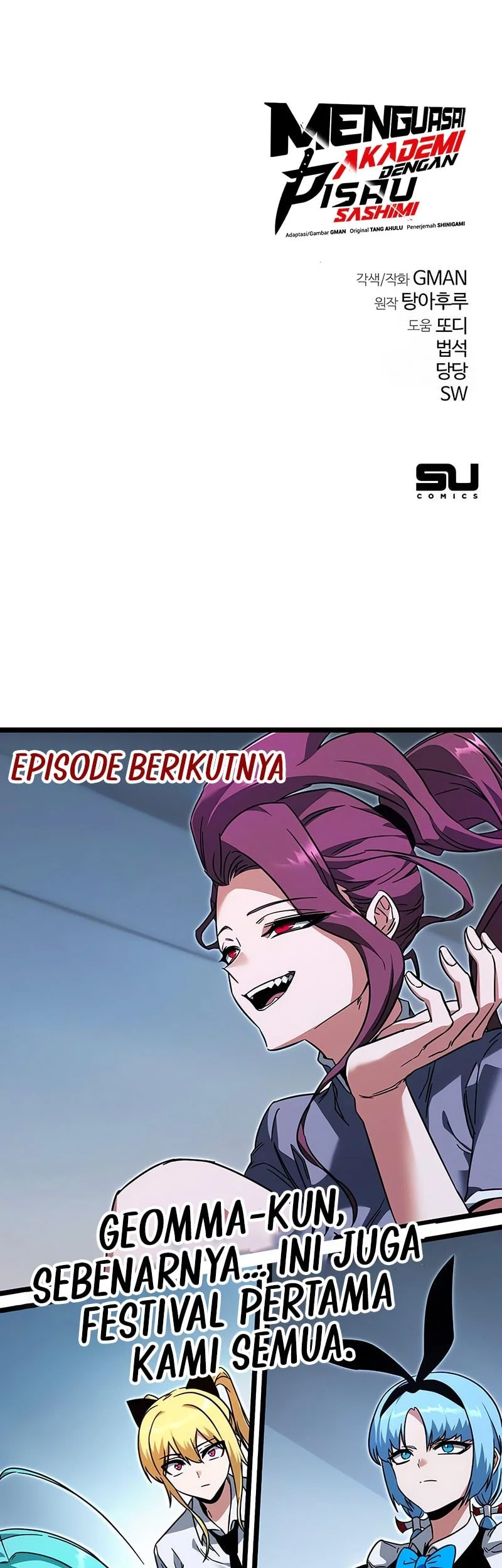 I Took over The Academy With a Single Sashimi Knife Chapter 56 Gambar 66