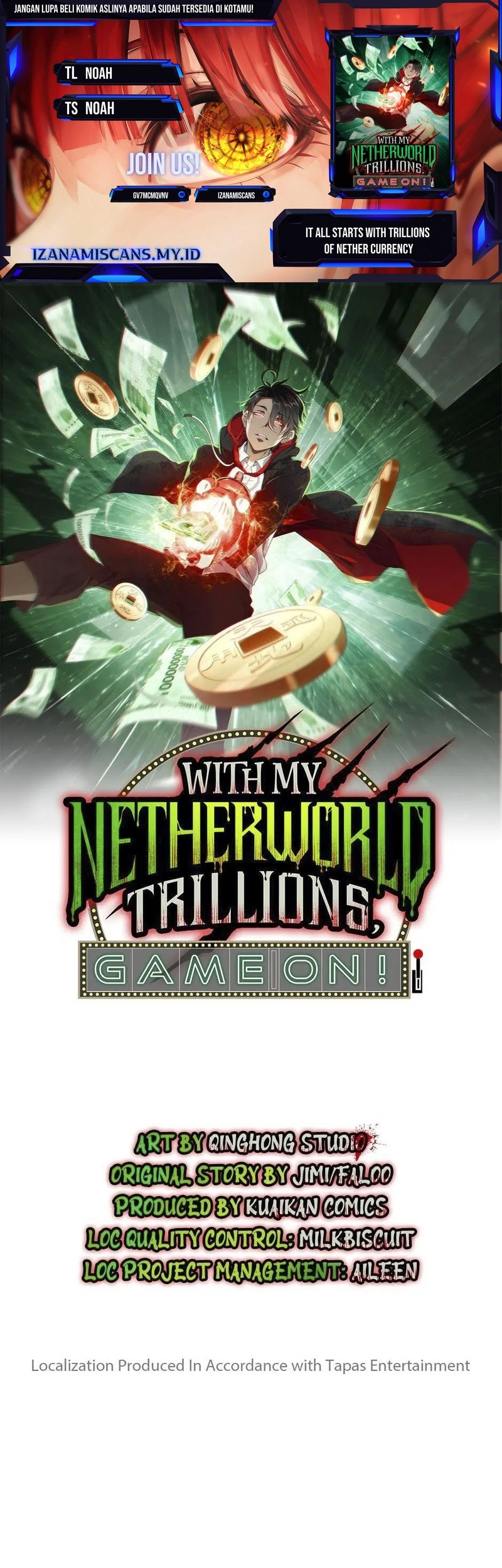 Komik It All Starts With Trillions Of Nether Currency Chapter 157 gambar nomor 1