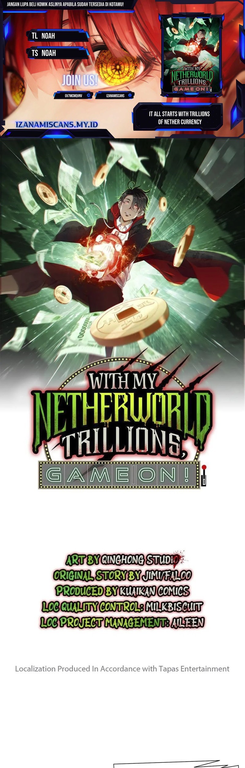 Komik It All Starts With Trillions Of Nether Currency Chapter 161 gambar nomor 1