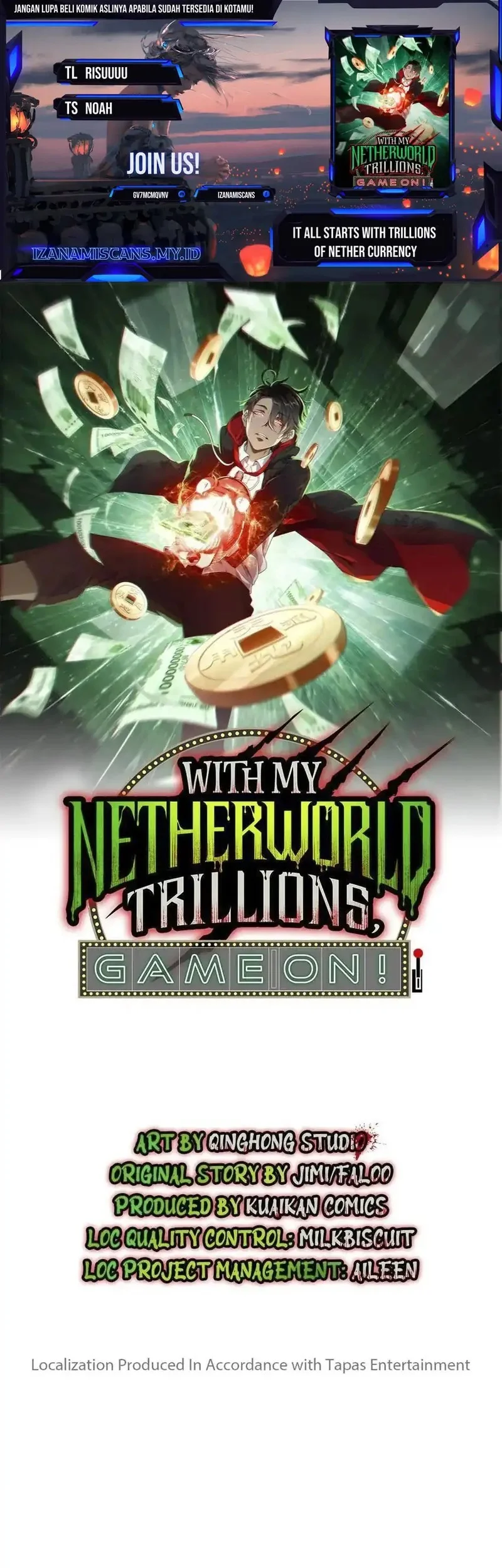 Komik It All Starts With Trillions Of Nether Currency Chapter 180 gambar nomor 1