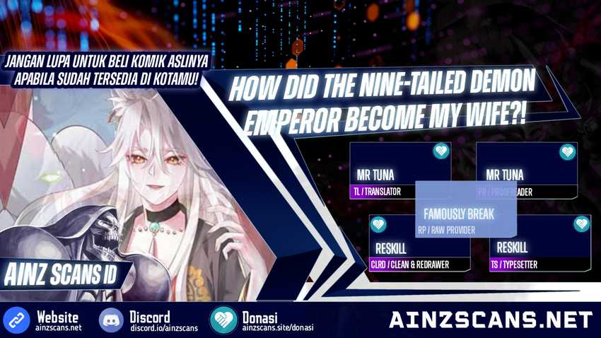 Komik It’s Just Fortune-Telling, How Did the Nine-Tailed Demon Emperor Become My Wife?! Chapter 14 gambar nomor 1