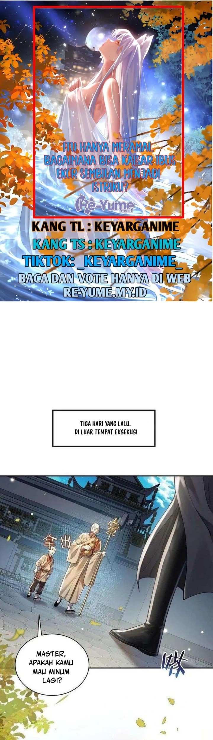 Komik It’s Just Fortune-Telling, How Did the Nine-Tailed Demon Emperor Become My Wife?! Chapter 18 gambar nomor 1