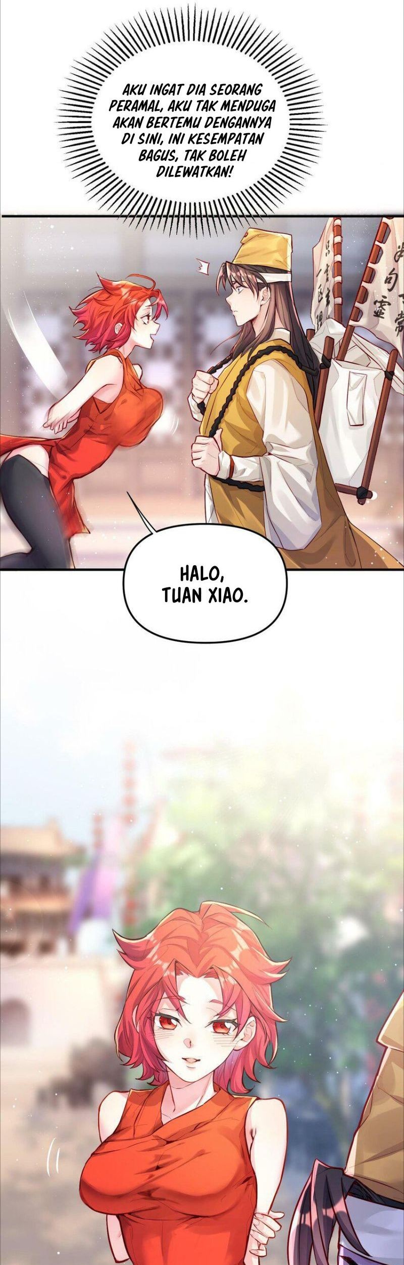 It’s Just Fortune-Telling, How Did the Nine-Tailed Demon Emperor Become My Wife?! Chapter 1 Gambar 21