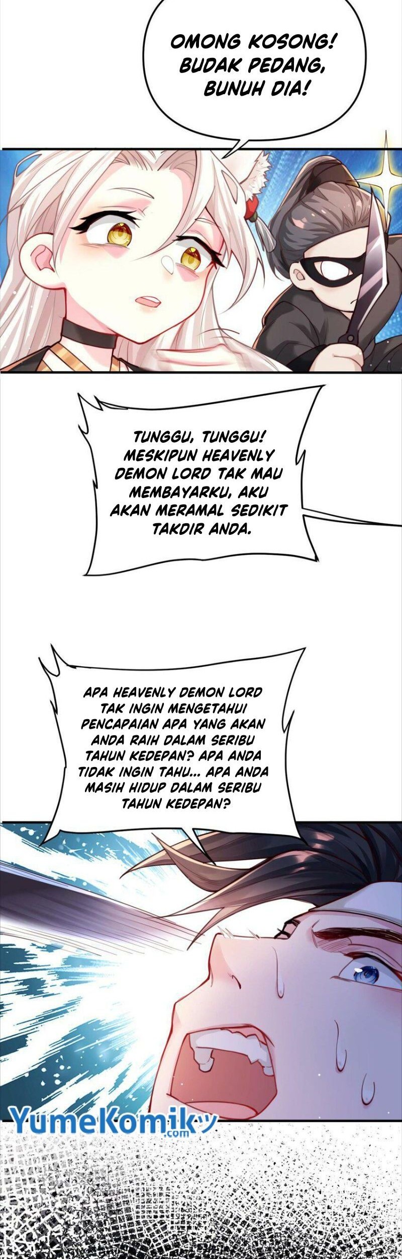 It’s Just Fortune-Telling, How Did the Nine-Tailed Demon Emperor Become My Wife?! Chapter 1 Gambar 58