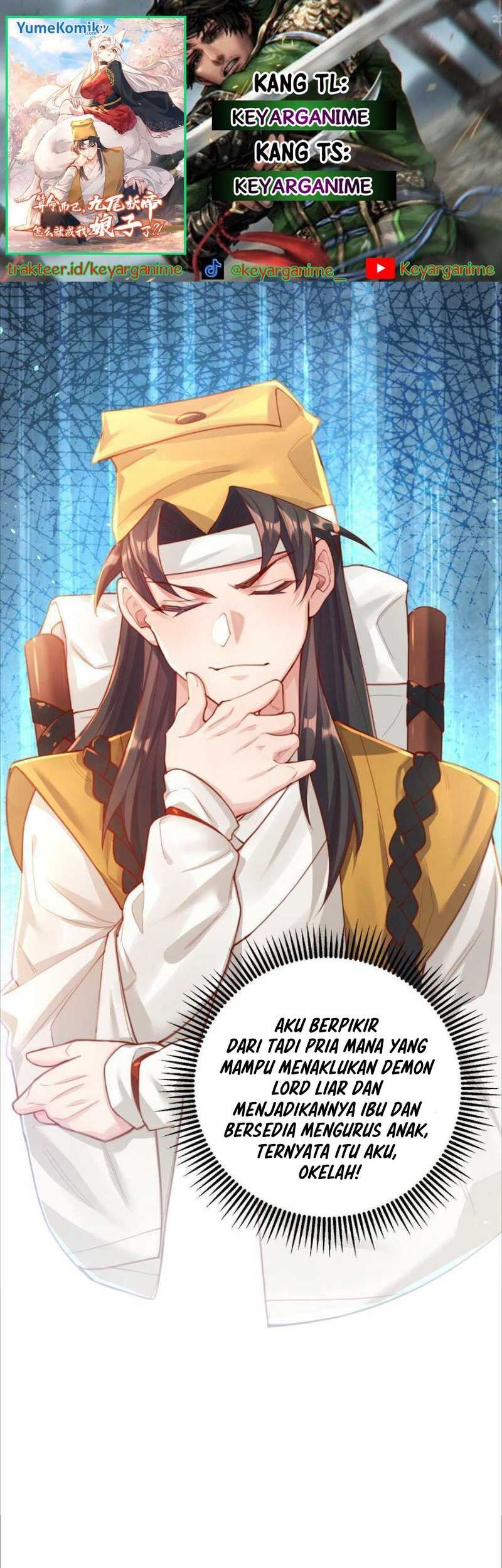 Komik It’s Just Fortune-Telling, How Did the Nine-Tailed Demon Emperor Become My Wife?! Chapter 2 gambar nomor 1