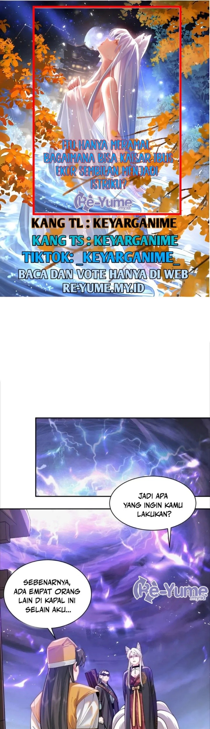 Komik It’s Just Fortune-Telling, How Did the Nine-Tailed Demon Emperor Become My Wife?! Chapter 21 gambar nomor 1