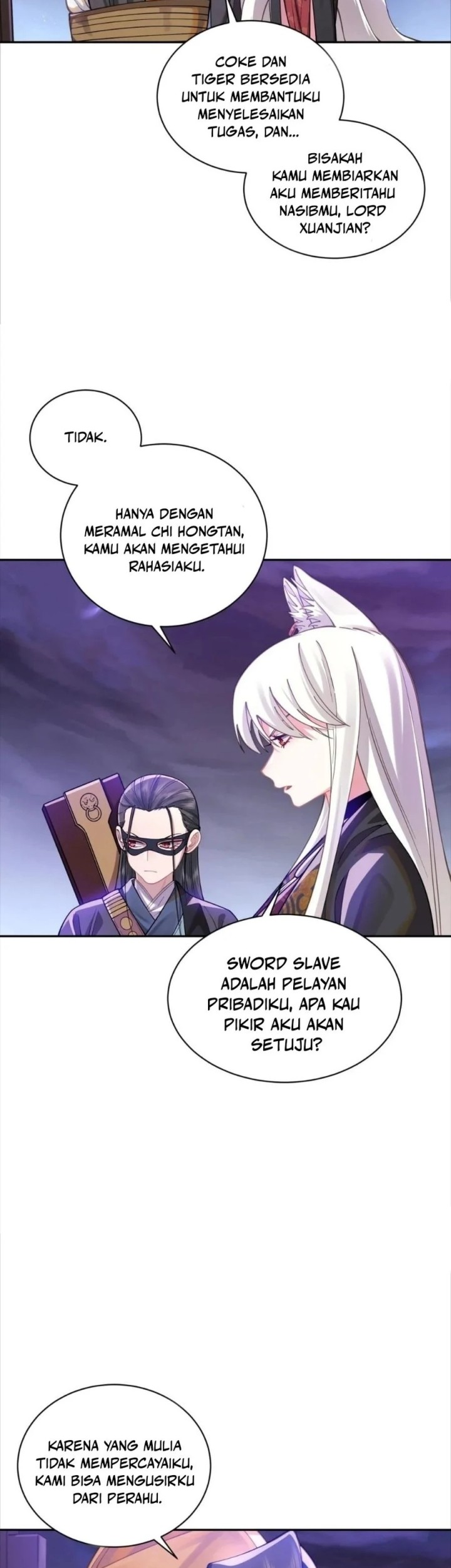 Manhua It’s Just Fortune-Telling, How Did the Nine-Tailed Demon Emperor Become My Wife?! Chapter 21 gambar nomor 2