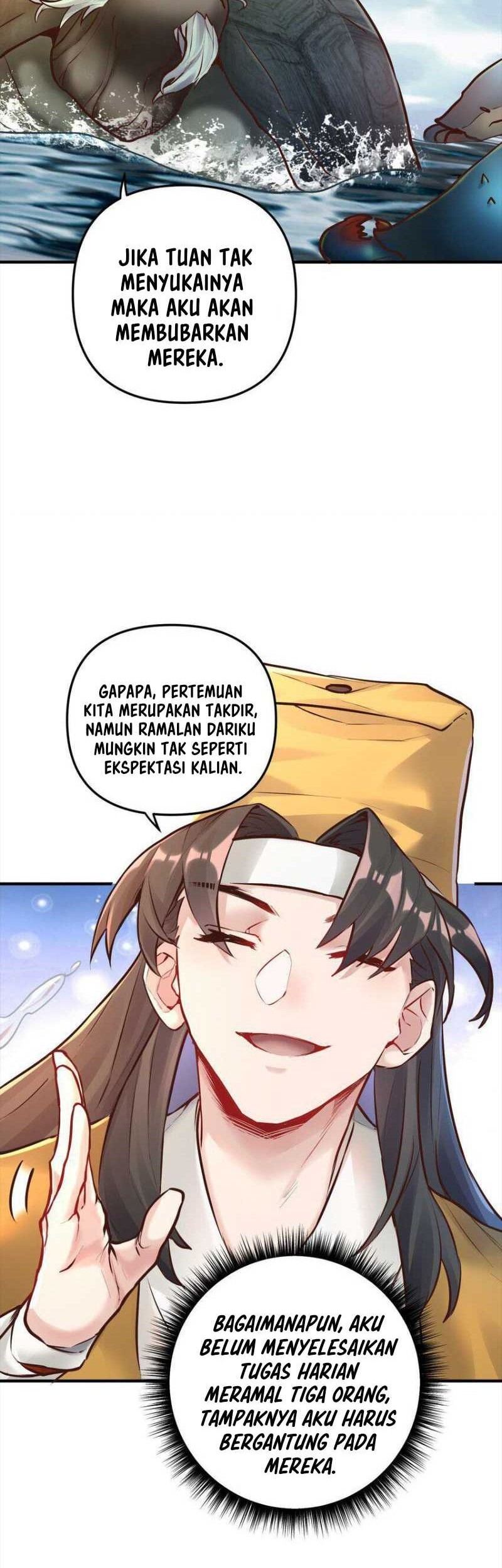 It’s Just Fortune-Telling, How Did the Nine-Tailed Demon Emperor Become My Wife?! Chapter 3 Gambar 18