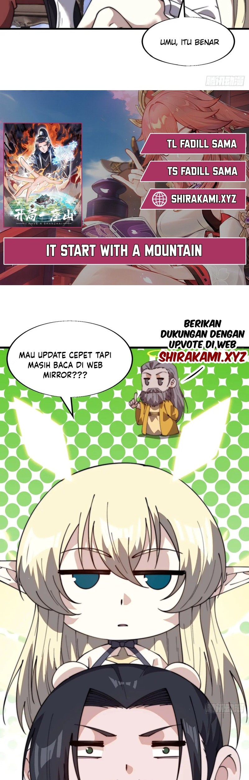 It Starts With A Mountain Chapter 874 Gambar 19