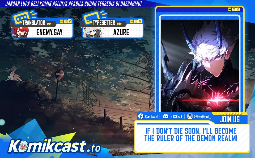Komik If I Don’t Die Soon, I Will Rule The Demon Realm Chapter 105 gambar nomor 1