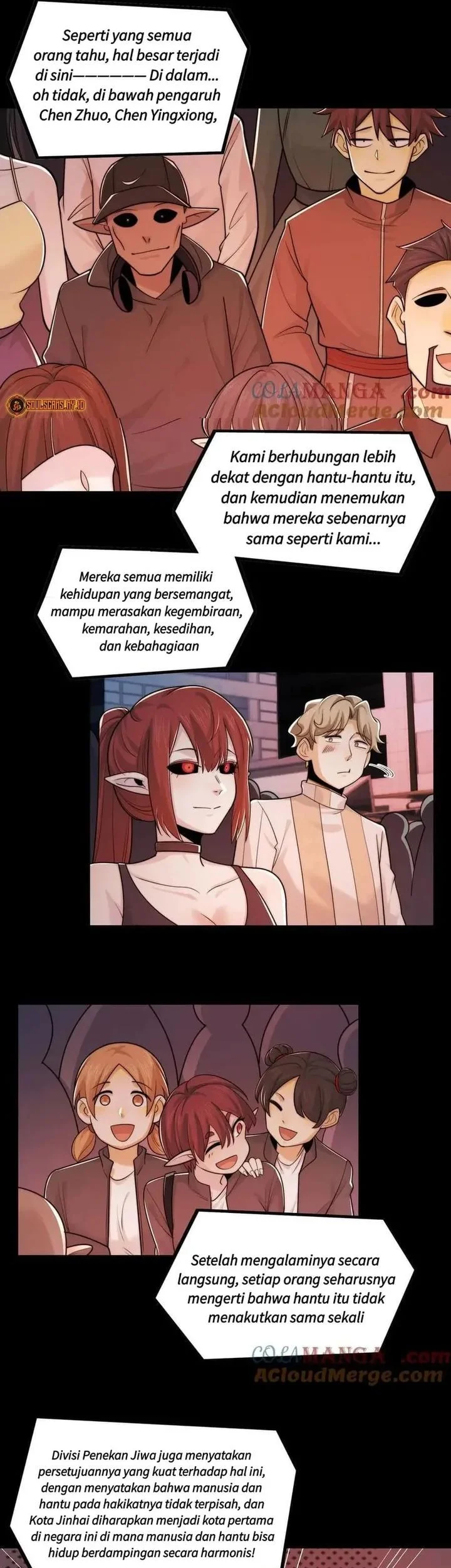 In the Face of Mental Illness Ghosts Are Nothing Chapter 133 Gambar 18