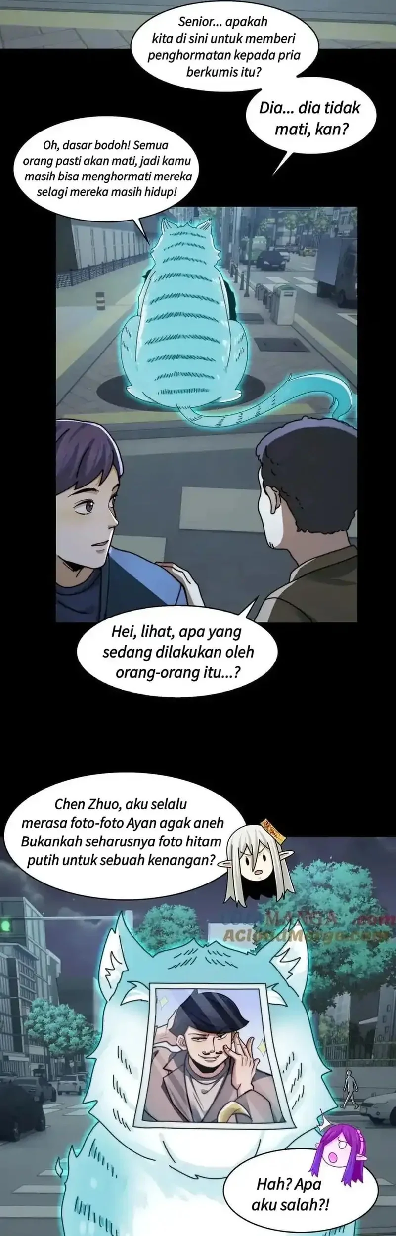 In the Face of Mental Illness Ghosts Are Nothing Chapter 136 Gambar 17