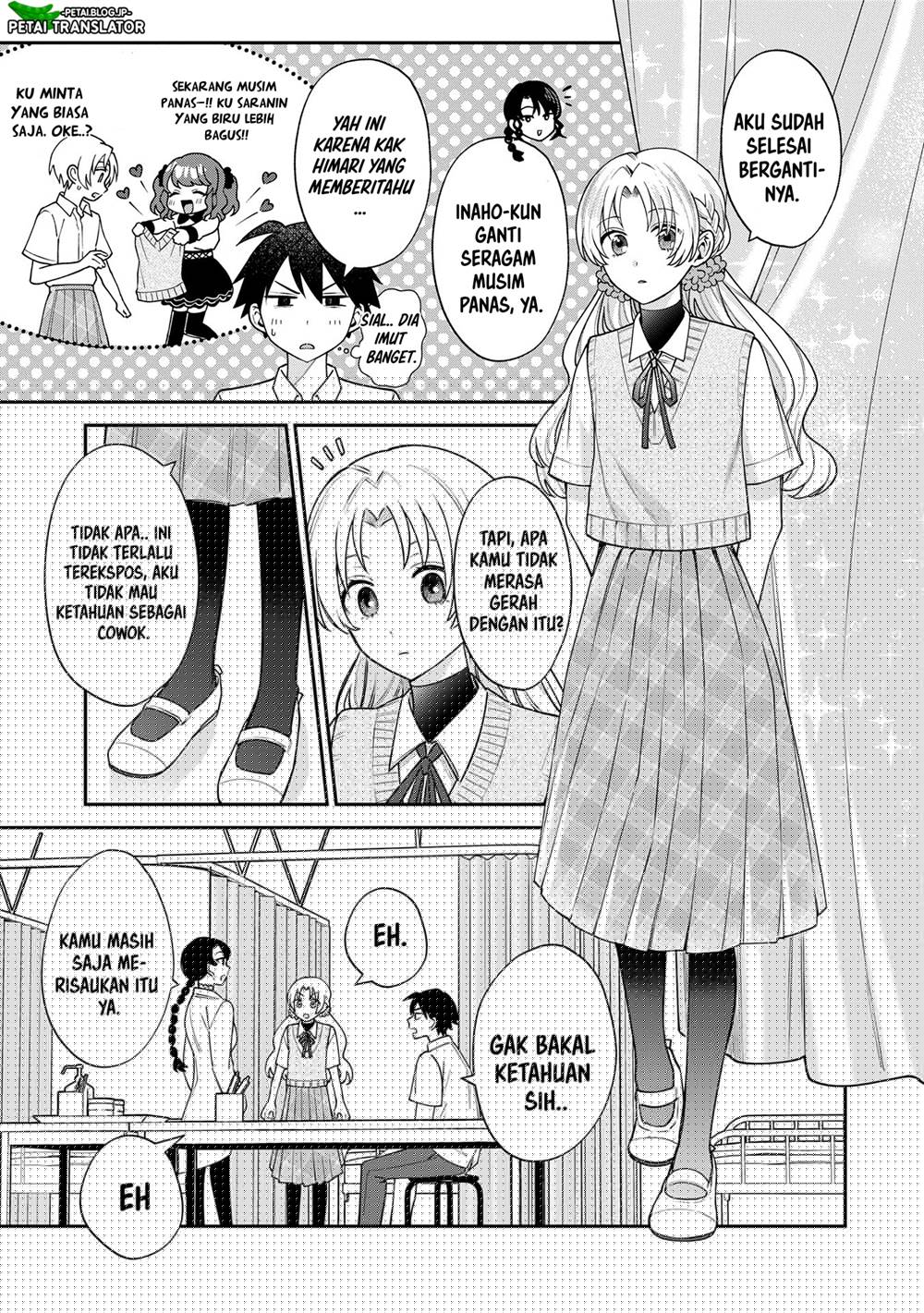 Inaho-kun wa Nise Kanojo no Hazu na no ni Chapter 8 Gambar 3