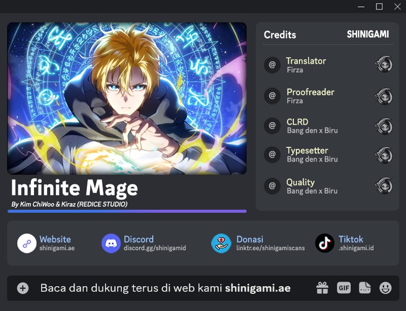 Komik Infinite Mage Chapter 129 gambar nomor 1