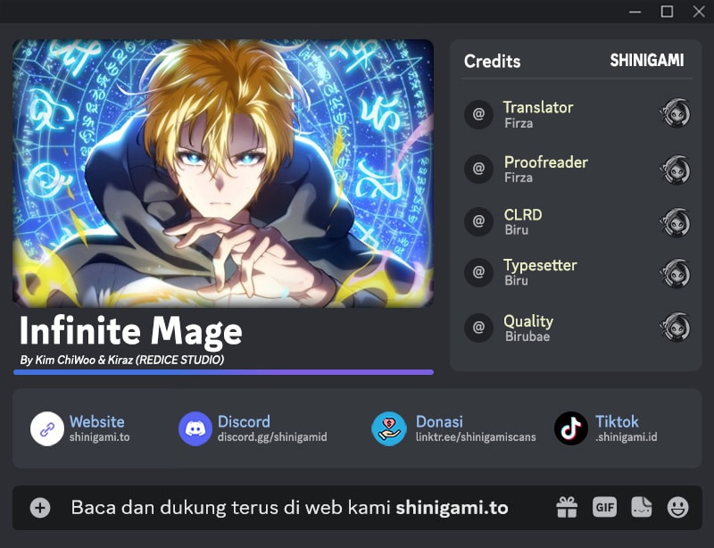 Komik Infinite Mage Chapter 134 gambar nomor 1