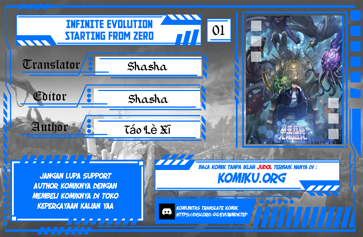Komik Infinite Evolution Starting from Zero Chapter 1 gambar nomor 1