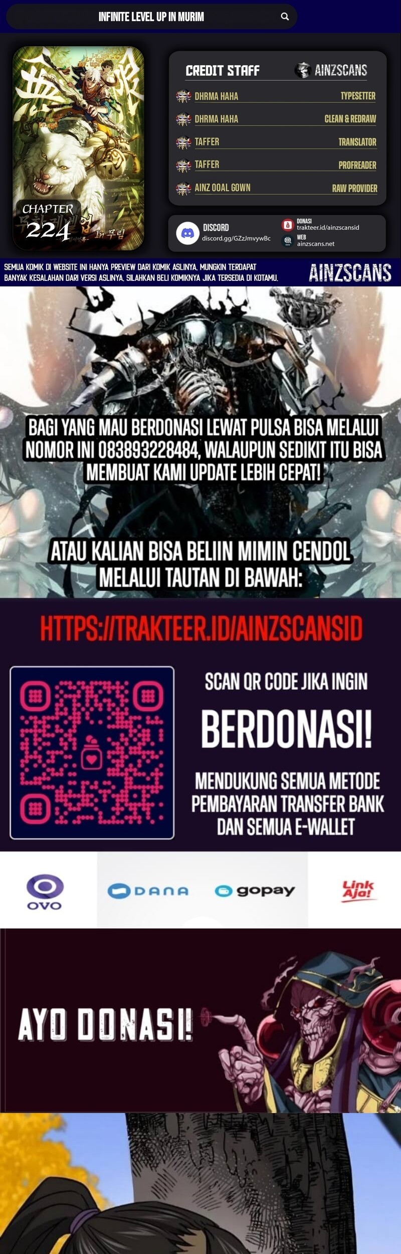 Komik Infinite Level Up in Murim Chapter 224 gambar nomor 1