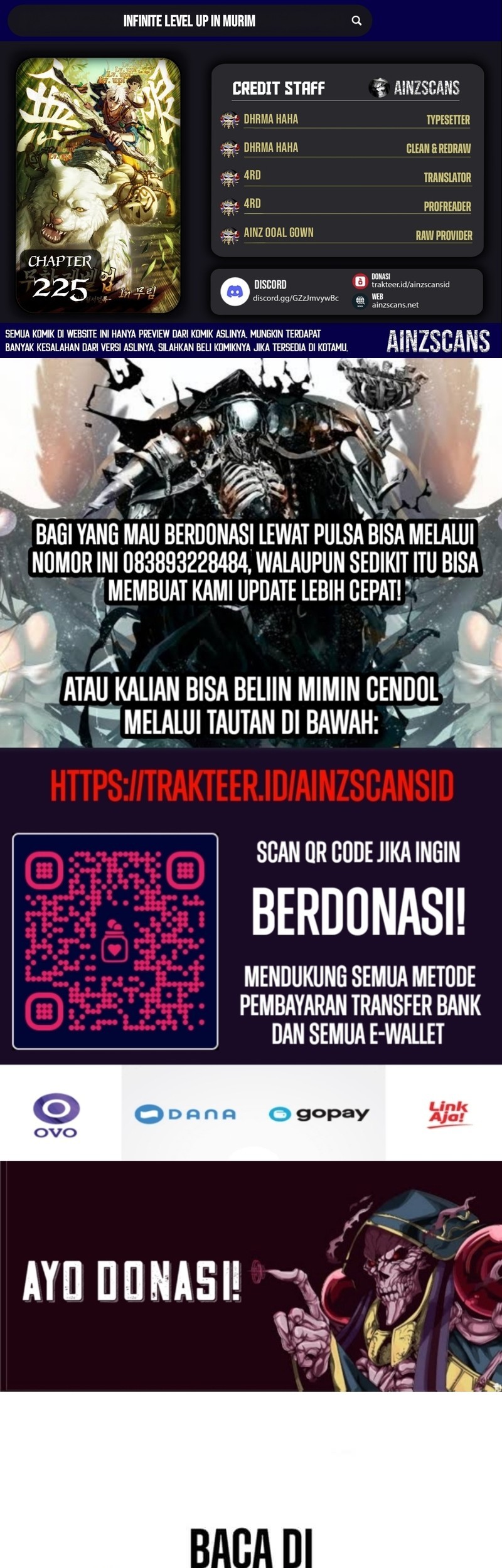 Komik Infinite Level Up in Murim Chapter 225 gambar nomor 1