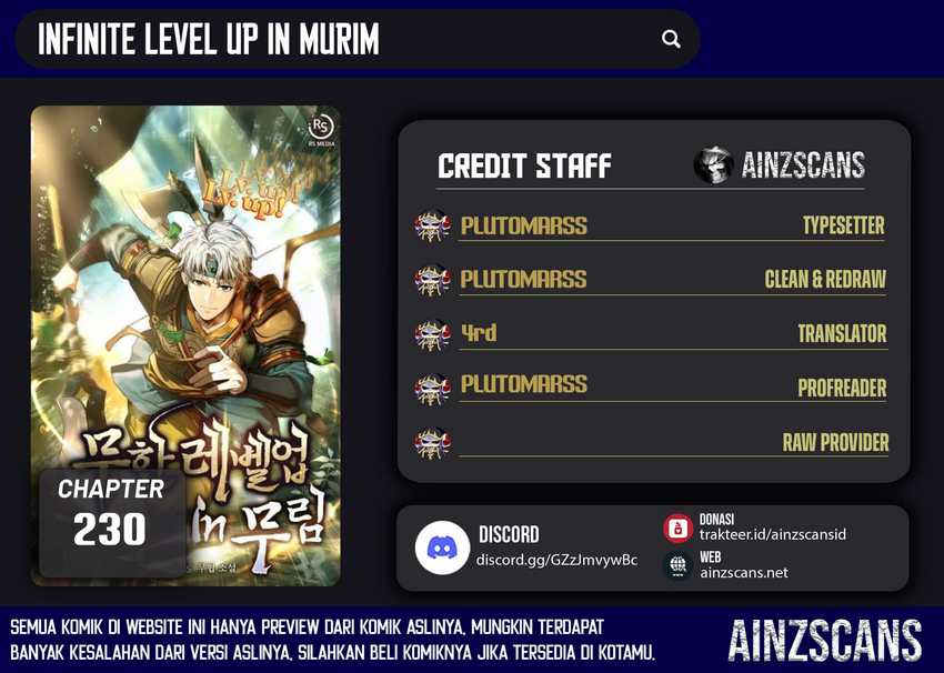Komik Infinite Level Up in Murim Chapter 230 gambar nomor 1