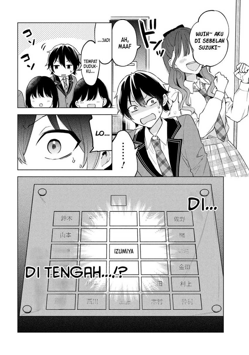 Inkyā no ore ga sekigae de S-kyū bishoujo ni kakomaretara himitsu no kankei ga hajimatta Chapter 1 Gambar 6