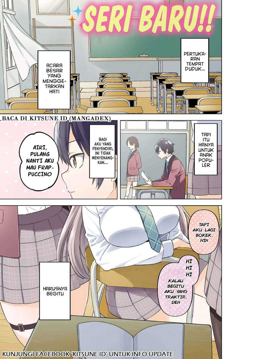 Komik Inkyā no ore ga sekigae de S-kyū bishoujo ni kakomaretara himitsu no kankei ga hajimatta Chapter 1 gambar nomor 1