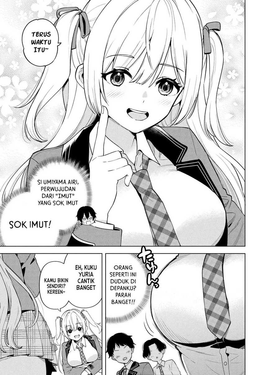 Inkyā no ore ga sekigae de S-kyū bishoujo ni kakomaretara himitsu no kankei ga hajimatta Chapter 1 Gambar 12