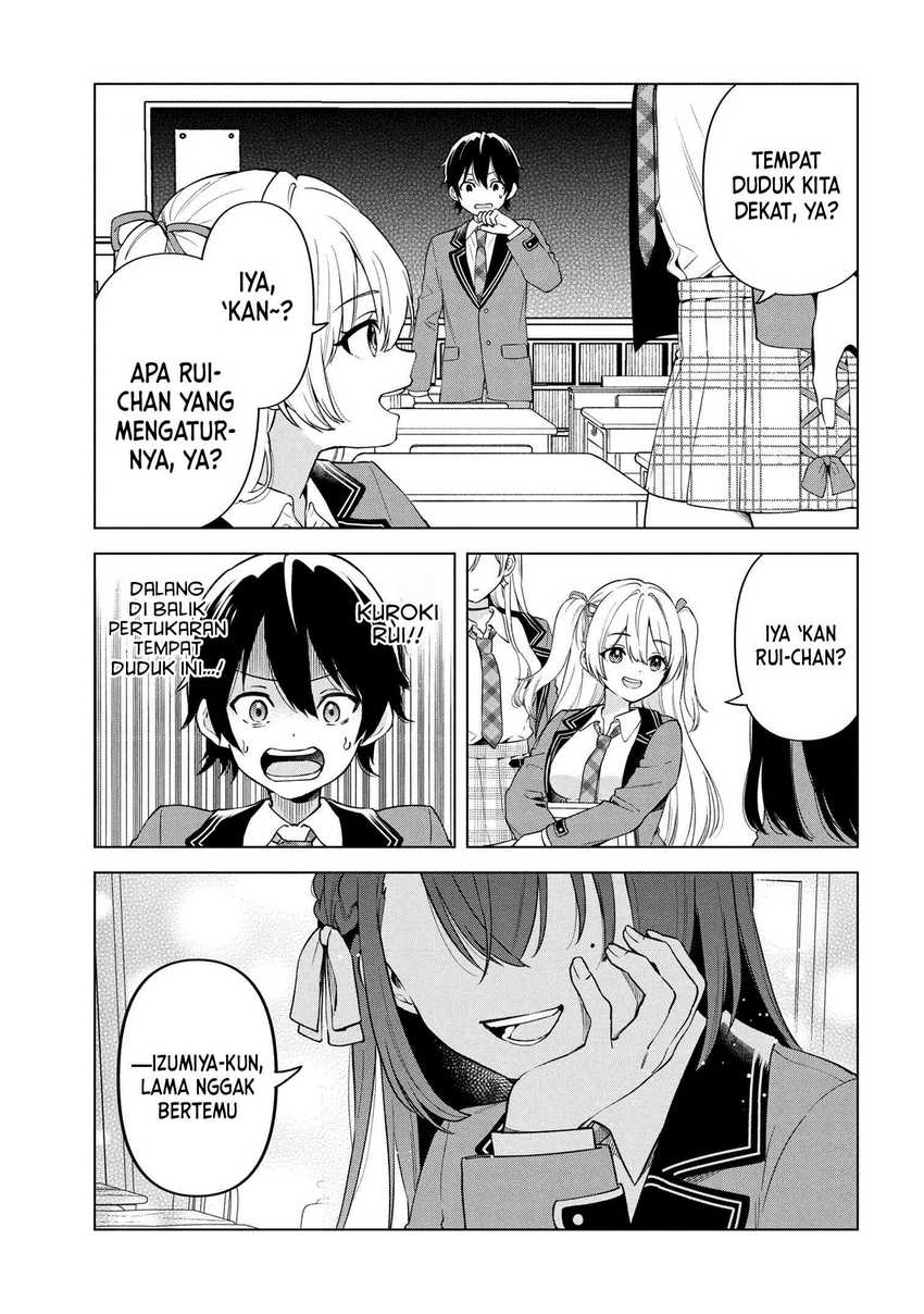 Inkyā no ore ga sekigae de S-kyū bishoujo ni kakomaretara himitsu no kankei ga hajimatta Chapter 1 Gambar 14
