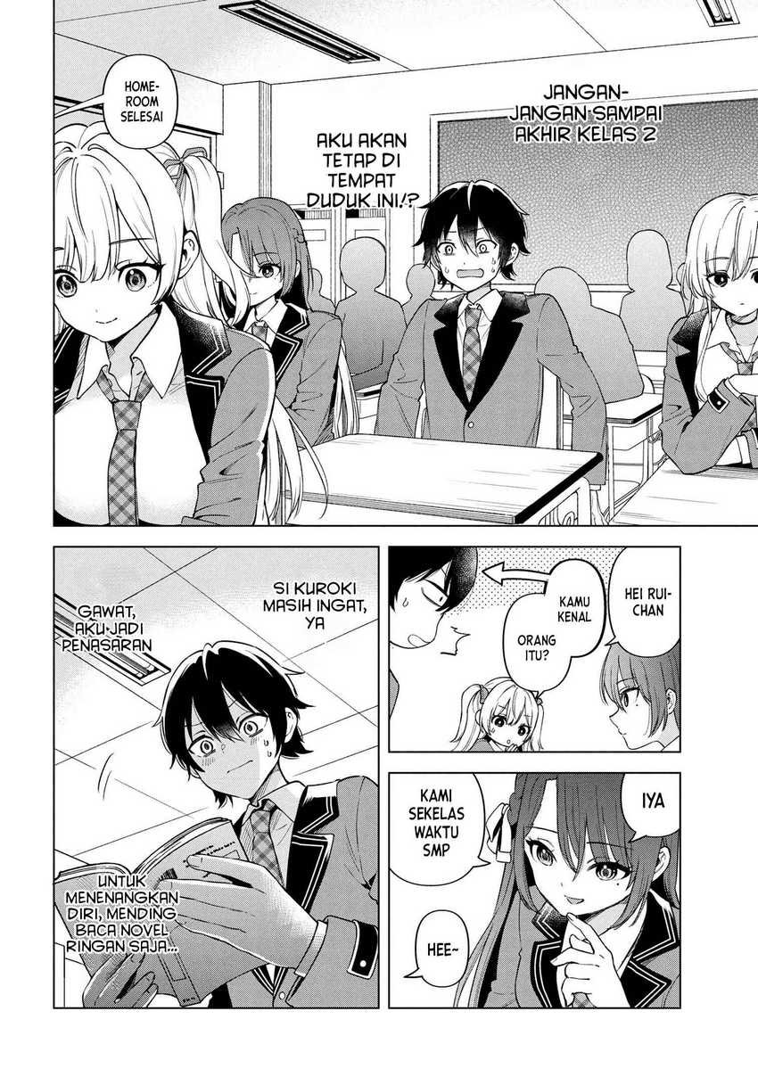 Inkyā no ore ga sekigae de S-kyū bishoujo ni kakomaretara himitsu no kankei ga hajimatta Chapter 1 Gambar 17