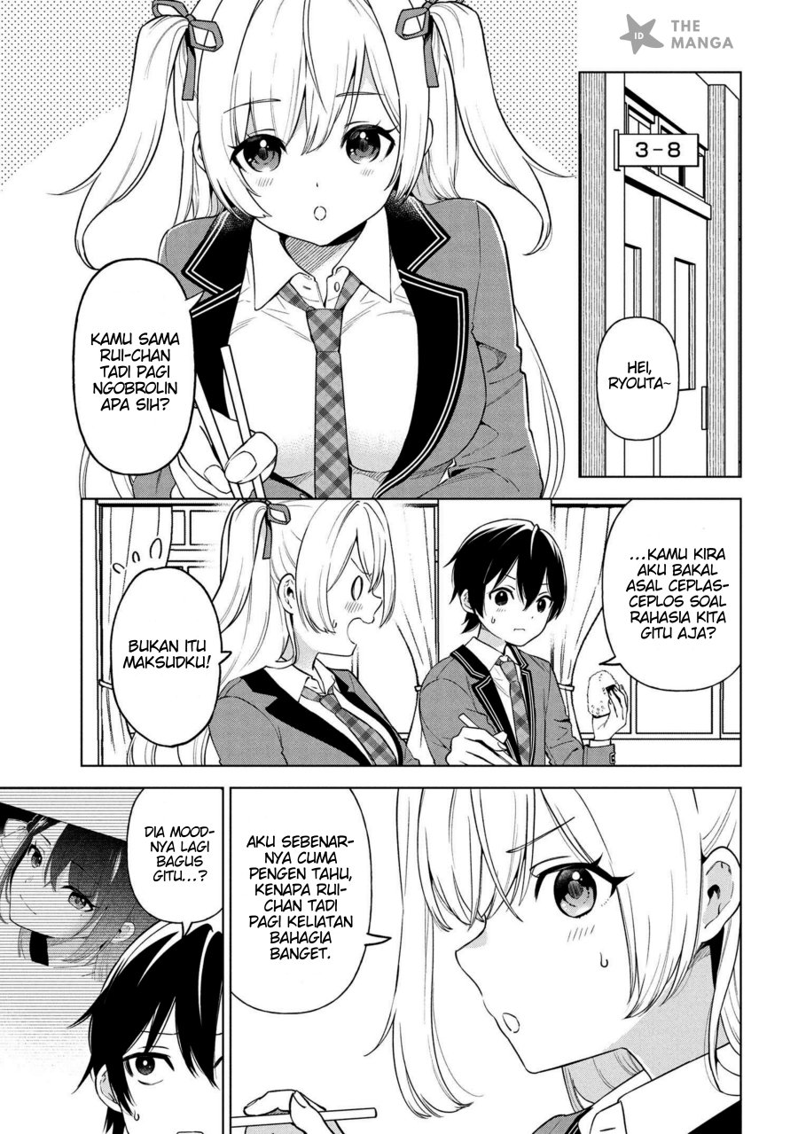Inkyā no ore ga sekigae de S-kyū bishoujo ni kakomaretara himitsu no kankei ga hajimatta Chapter 3 Gambar 8