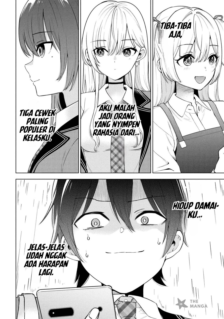 Inkyā no ore ga sekigae de S-kyū bishoujo ni kakomaretara himitsu no kankei ga hajimatta Chapter 3 Gambar 33