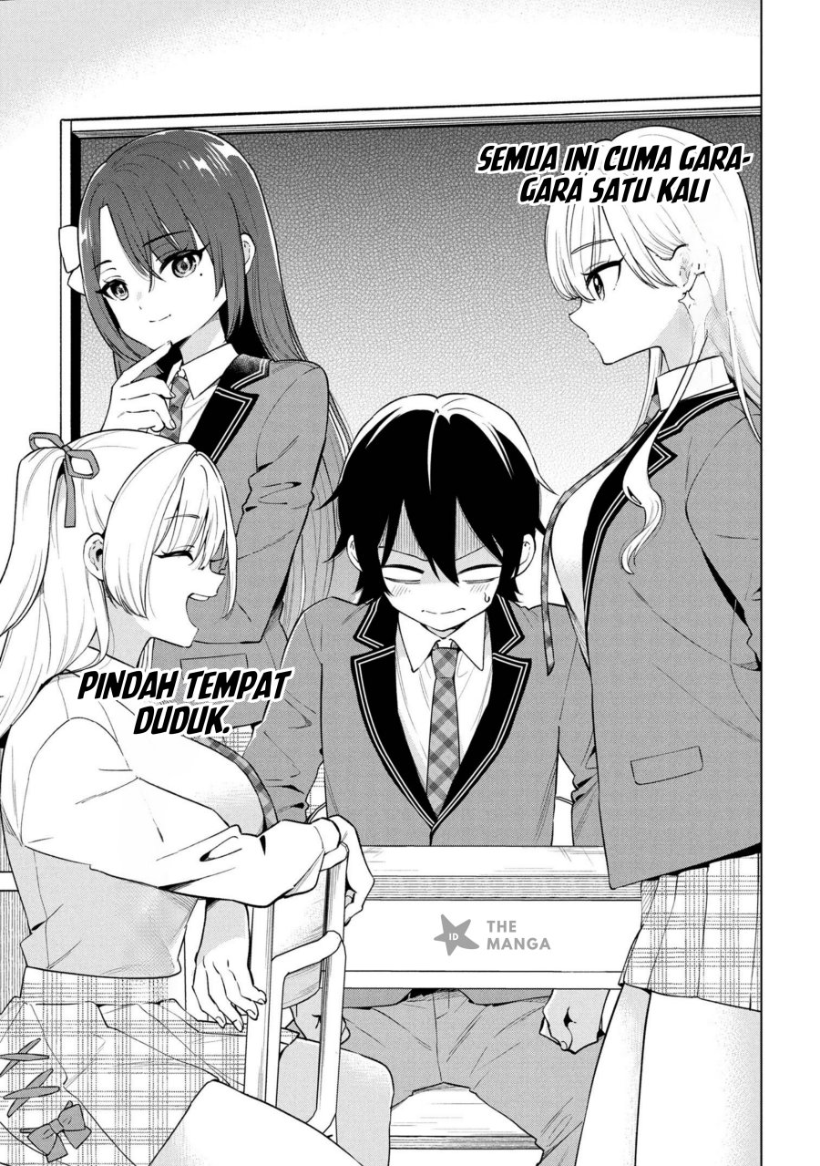 Inkyā no ore ga sekigae de S-kyū bishoujo ni kakomaretara himitsu no kankei ga hajimatta Chapter 3 Gambar 34