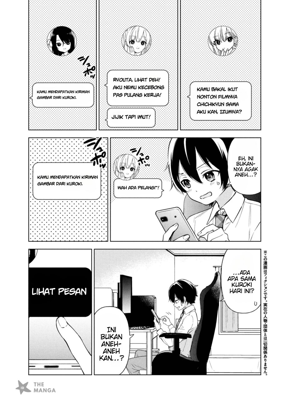 Inkyā no ore ga sekigae de S-kyū bishoujo ni kakomaretara himitsu no kankei ga hajimatta Chapter 4 Gambar 4