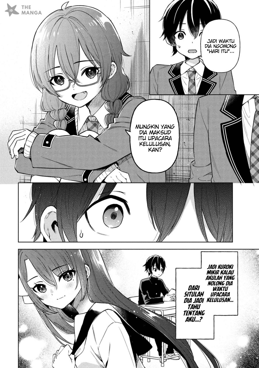 Inkyā no ore ga sekigae de S-kyū bishoujo ni kakomaretara himitsu no kankei ga hajimatta Chapter 4 Gambar 17