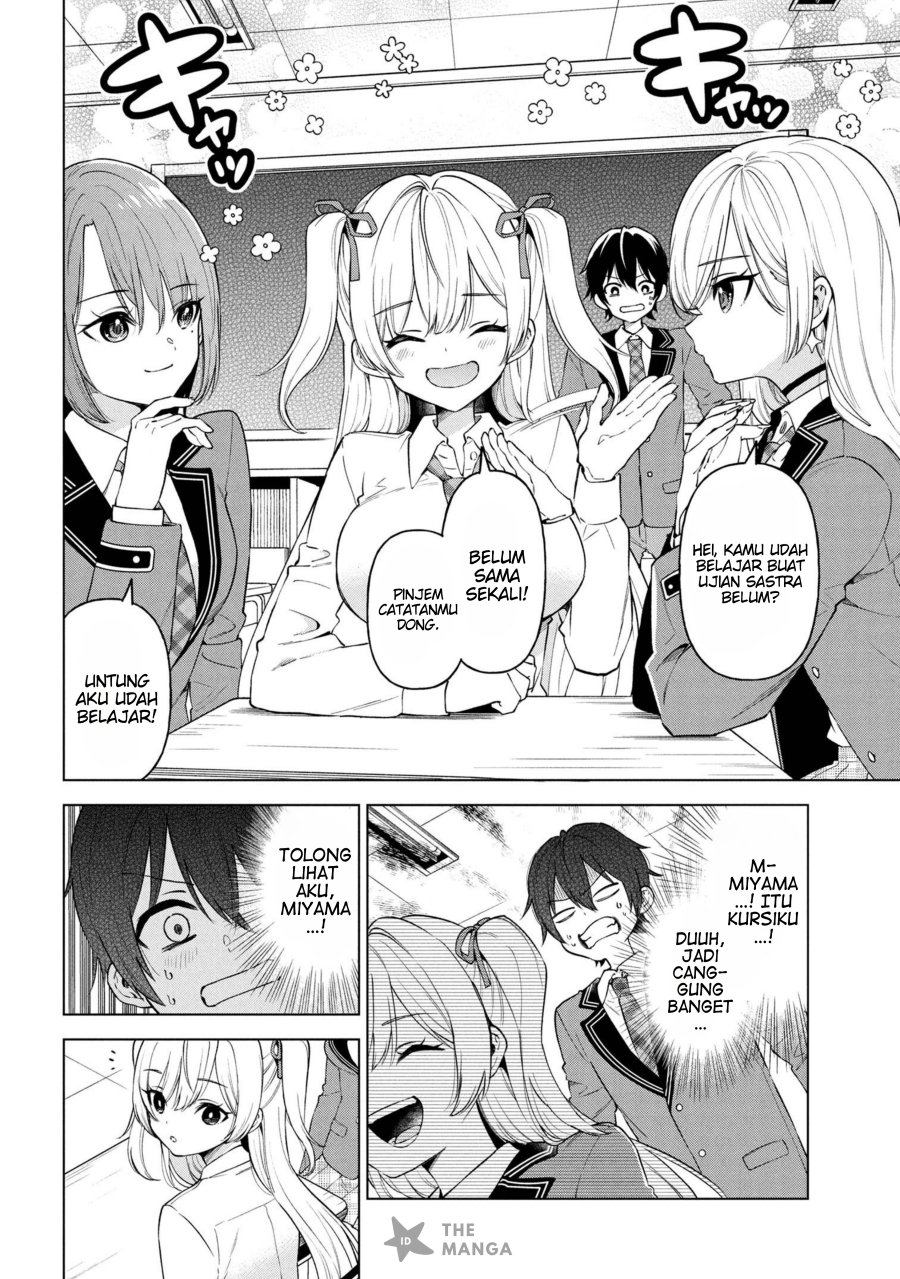 Inkyā no ore ga sekigae de S-kyū bishoujo ni kakomaretara himitsu no kankei ga hajimatta Chapter 4 Gambar 23