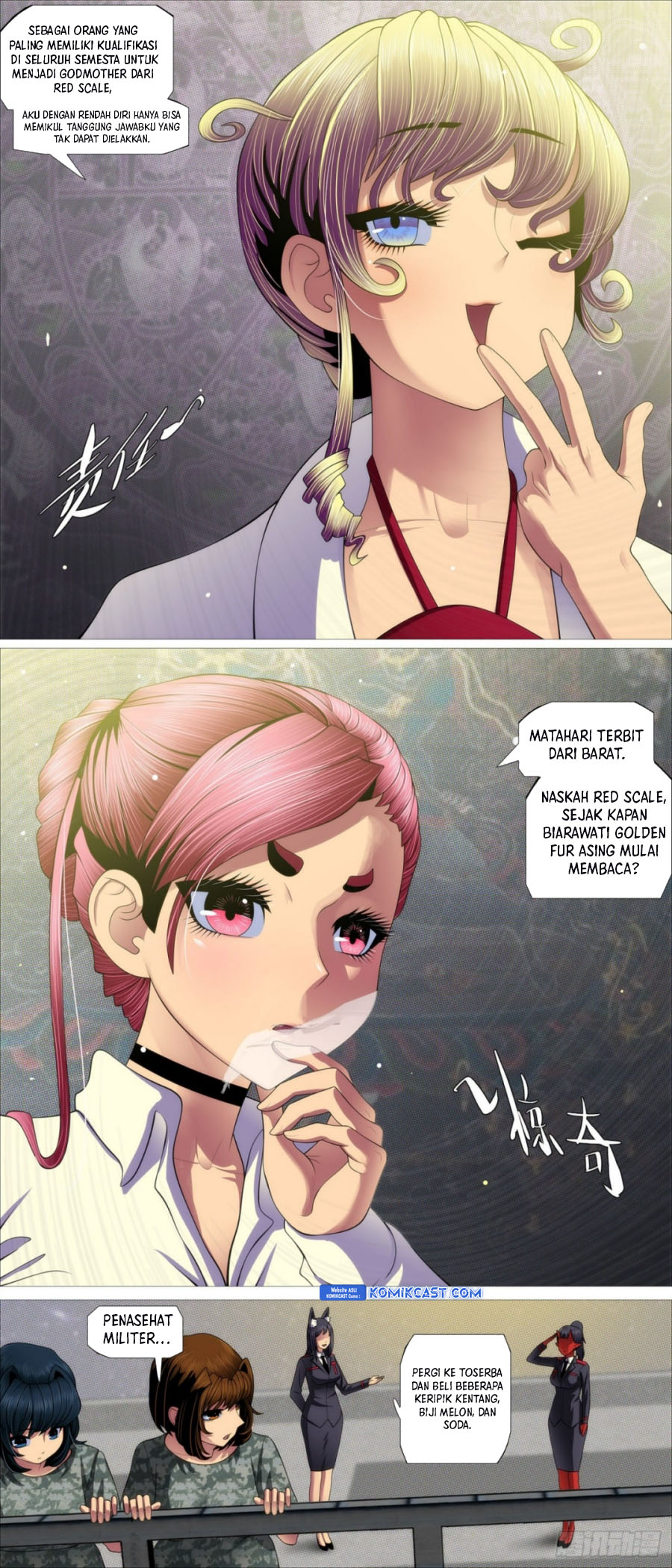 Iron Ladies Chapter 558 Gambar 11