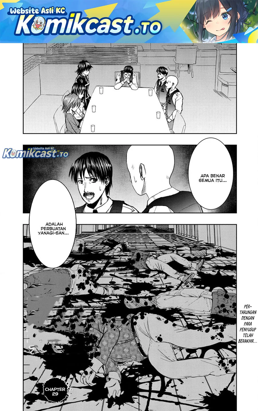 Komik Isekai Kaeri no Ossan wa Shuumatsu de Sekai de Musou Suru Chapter 29 gambar nomor 1