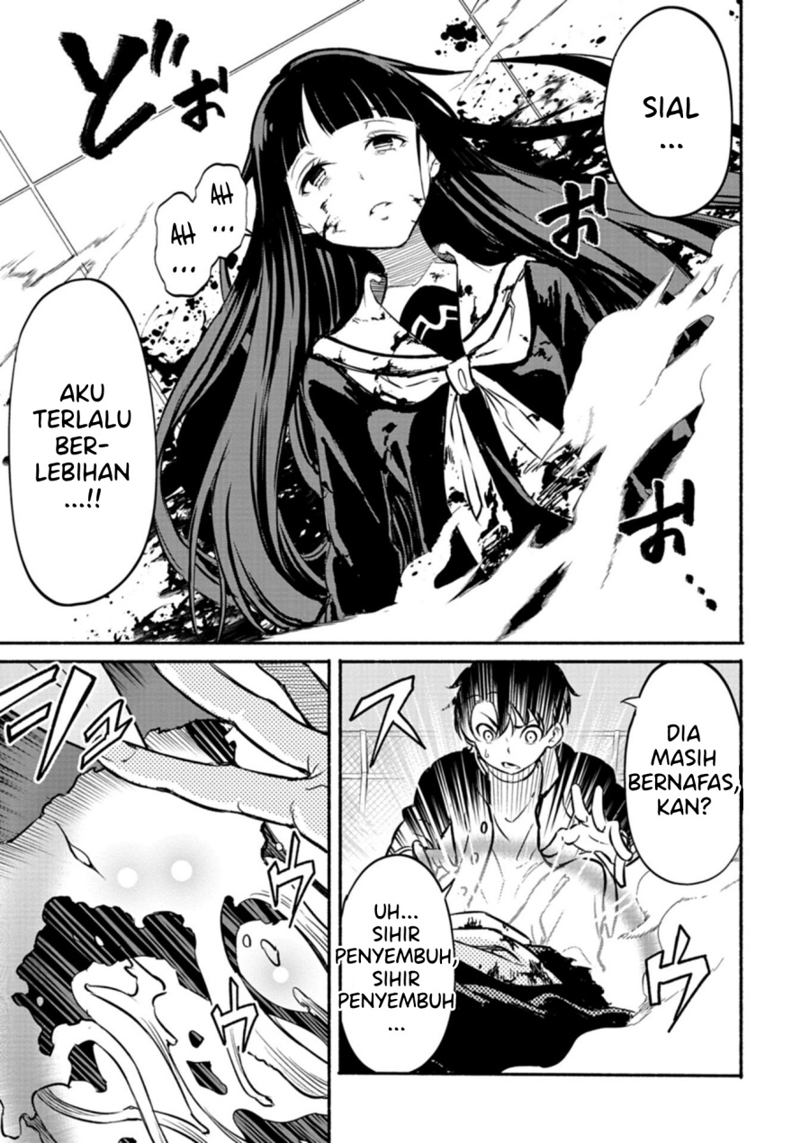 Isekai kara Kikan Shitara Chikyuu mo Kanari Fantajii Deshita. Ato, Makeheroin-domo Kocchi Minna Chapter 1 Gambar 47