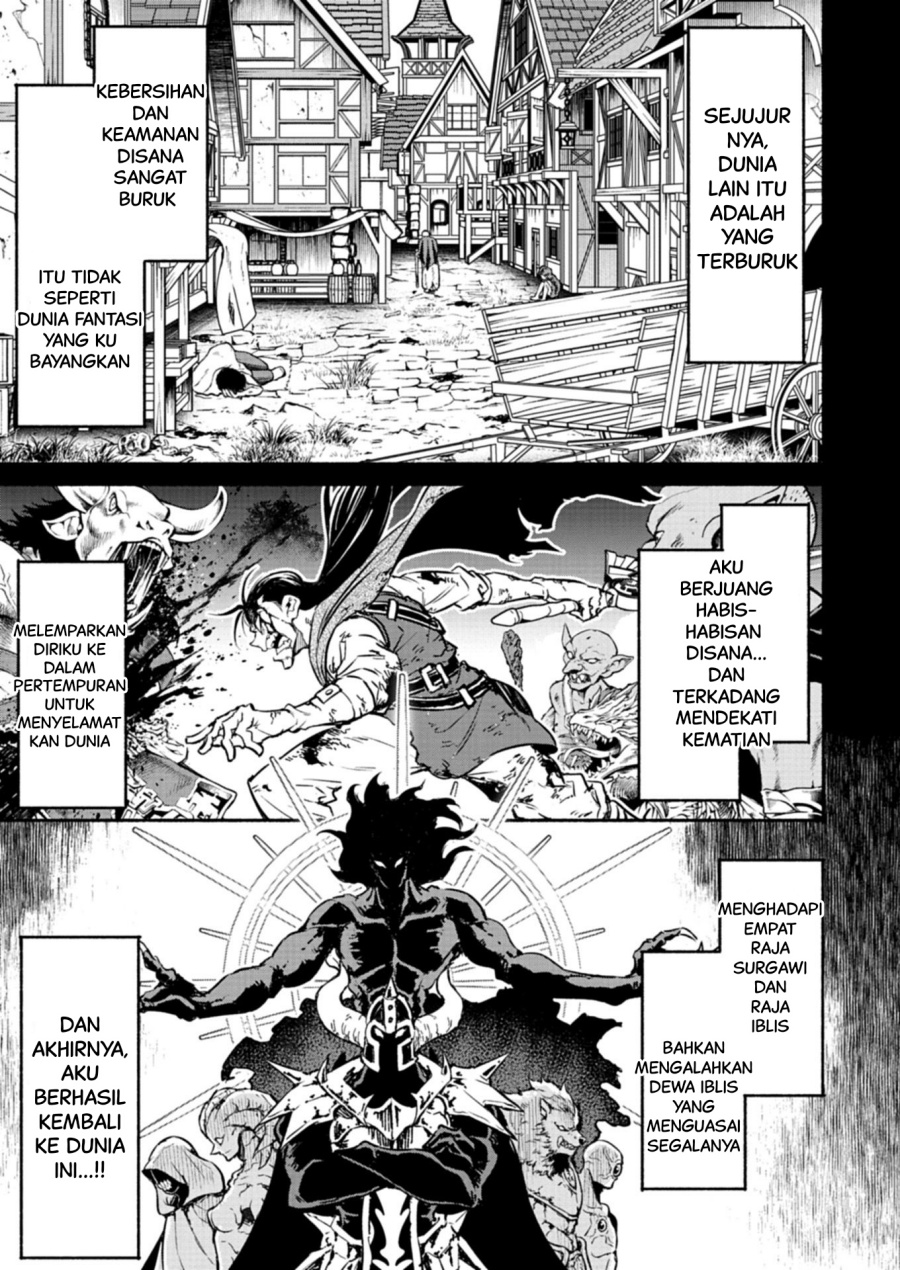 Isekai kara Kikan Shitara Chikyuu mo Kanari Fantajii Deshita. Ato, Makeheroin-domo Kocchi Minna Chapter 1 Gambar 12