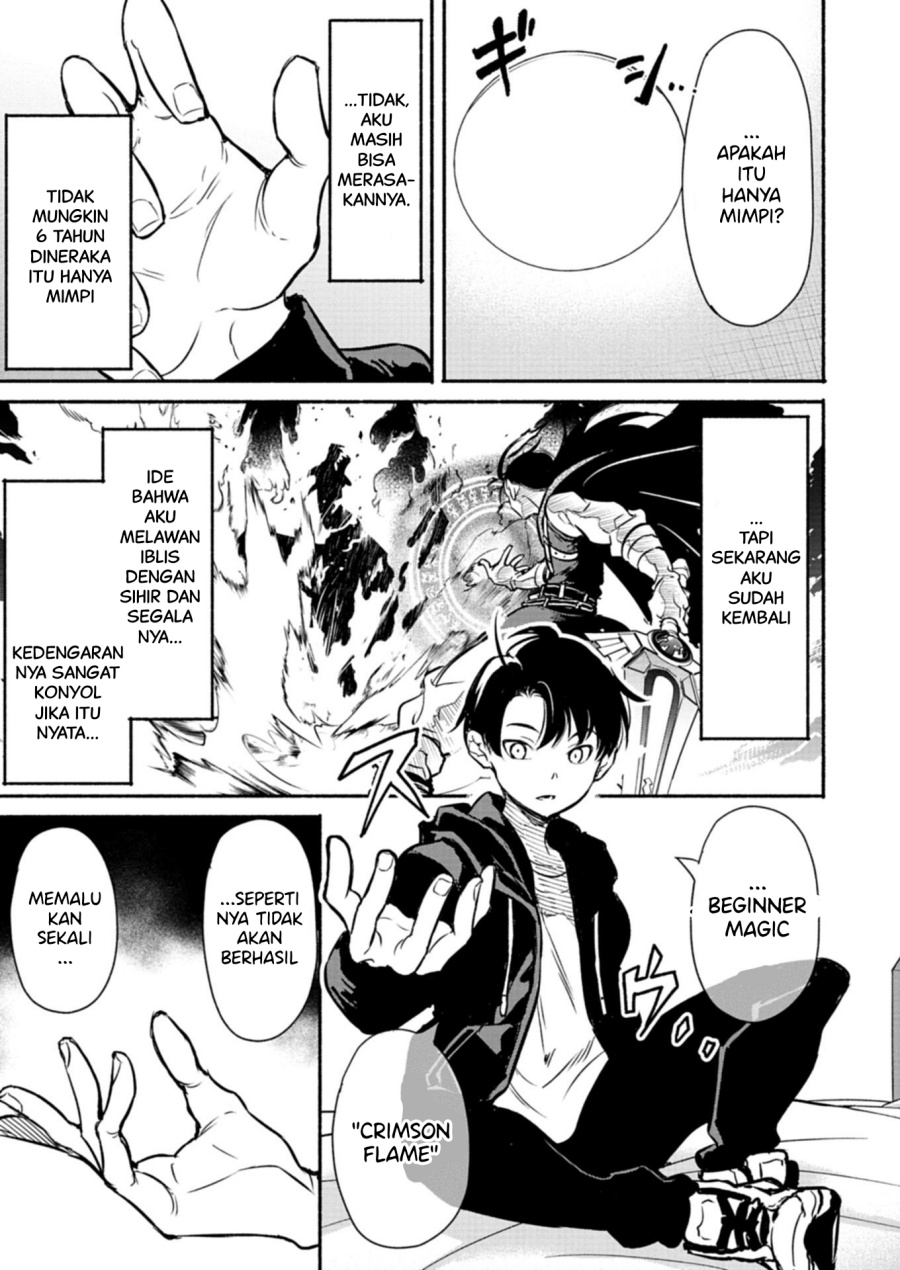 Isekai kara Kikan Shitara Chikyuu mo Kanari Fantajii Deshita. Ato, Makeheroin-domo Kocchi Minna Chapter 1 Gambar 18