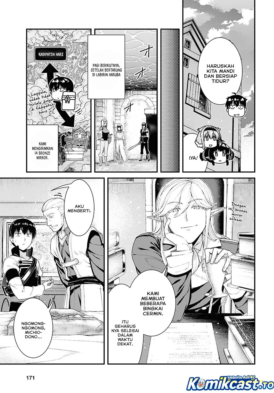 Isekai Meikyuu de Harem wo Chapter 101 Gambar 5