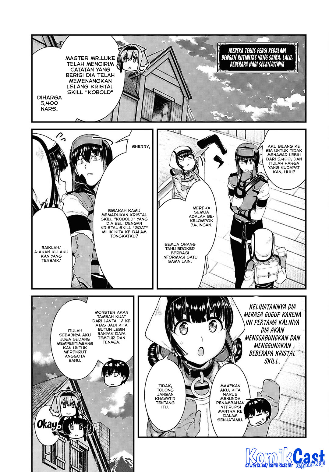 Isekai Meikyuu de Harem wo Chapter 94 Gambar 9